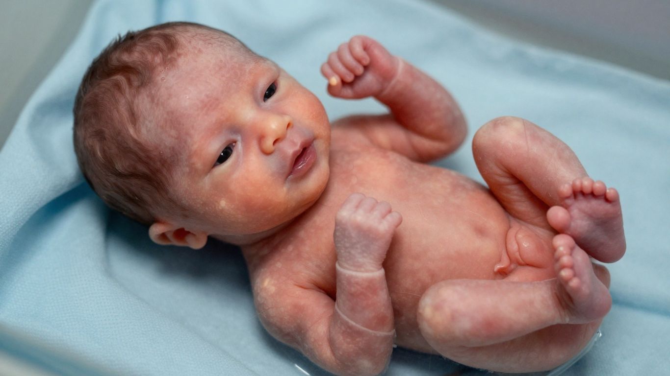 Feto de 22 semanas en el útero, desarrollo fetal.