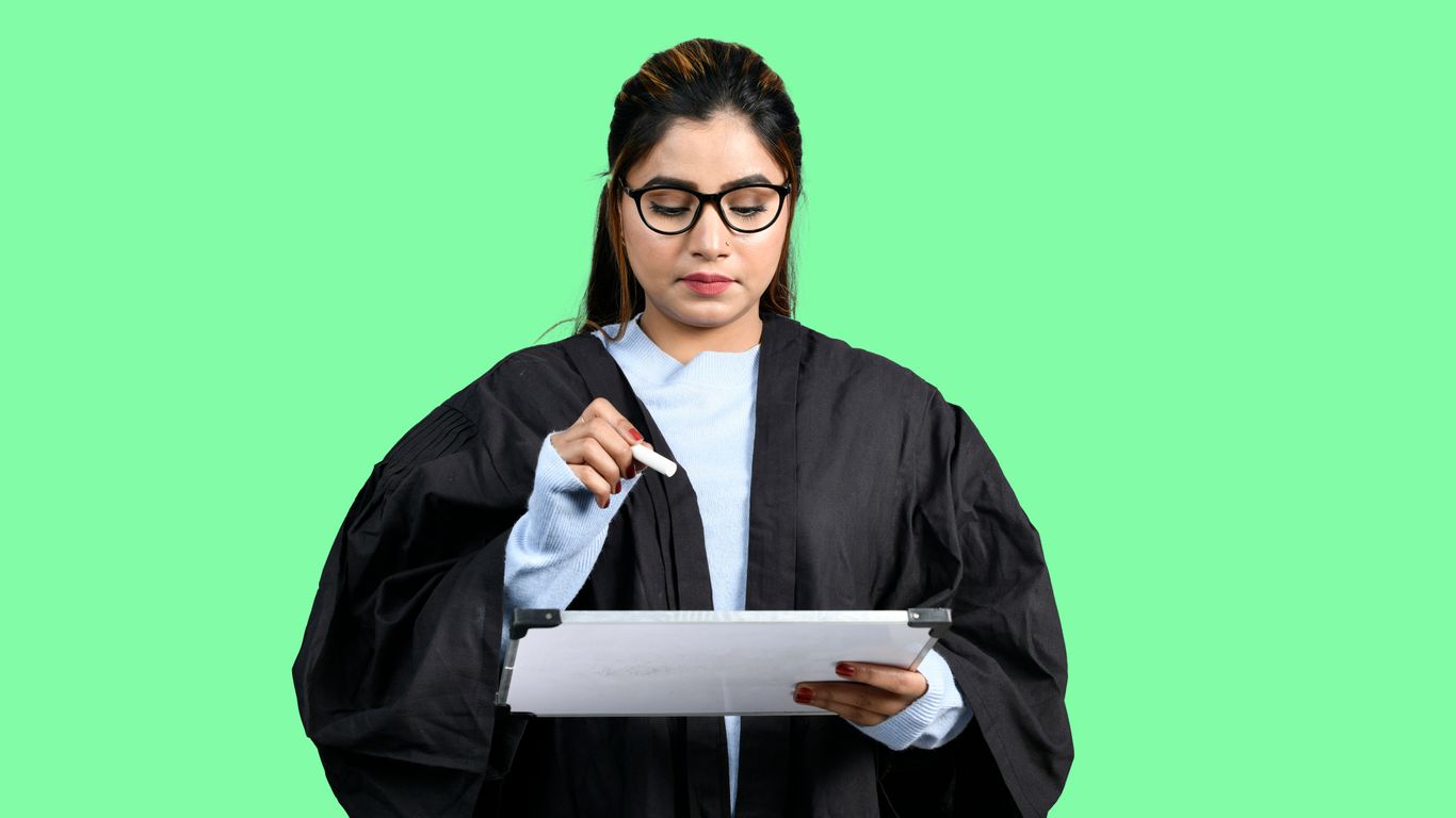 a man holding a piece of paper