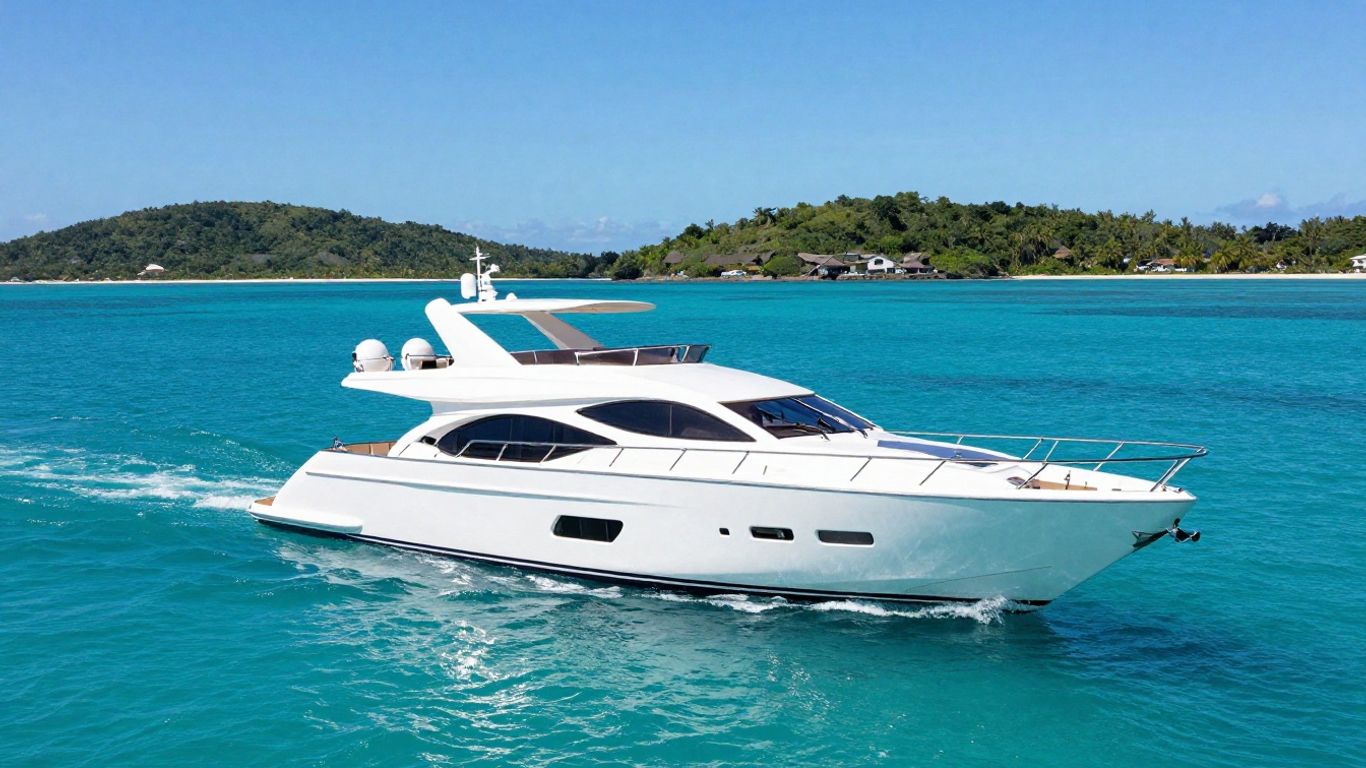 M/Y Dream yacht sailing on turquoise water