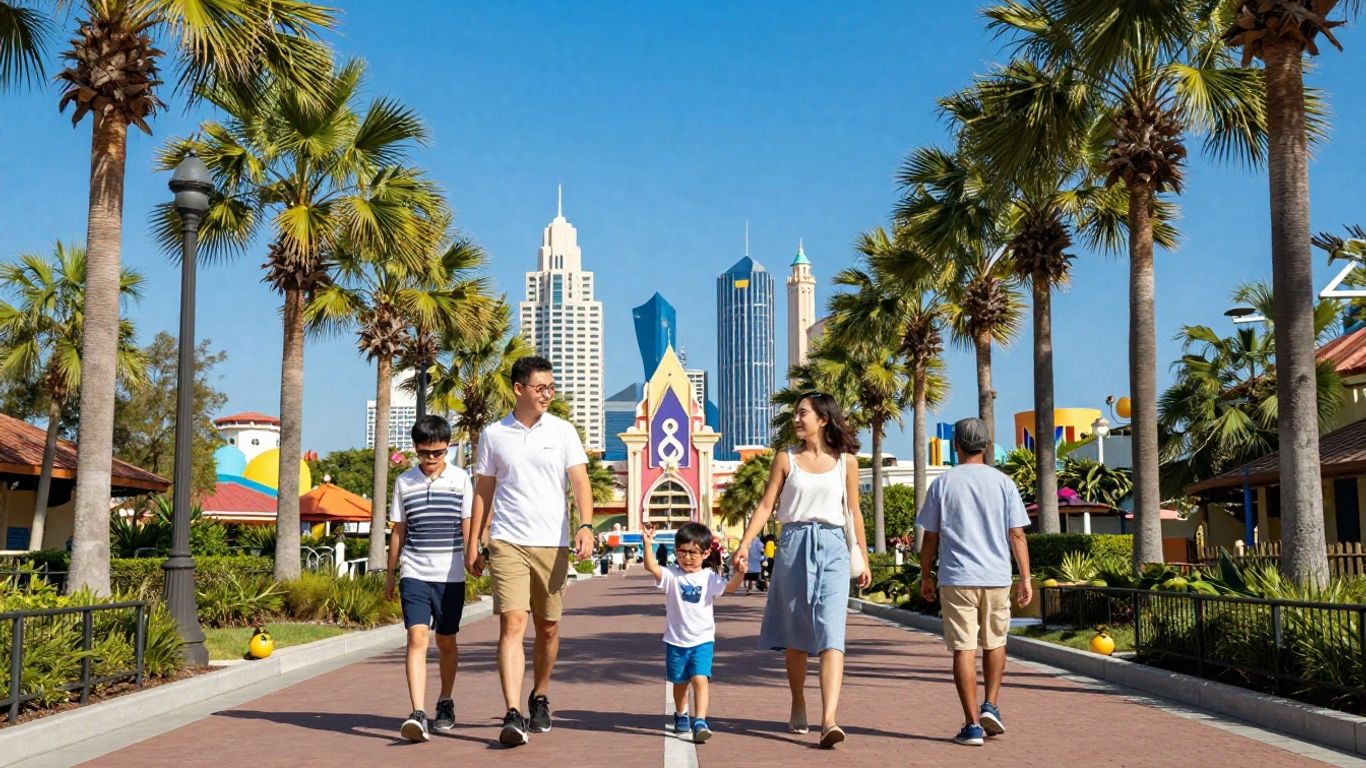 Orlando theme parks and sunny family getaway