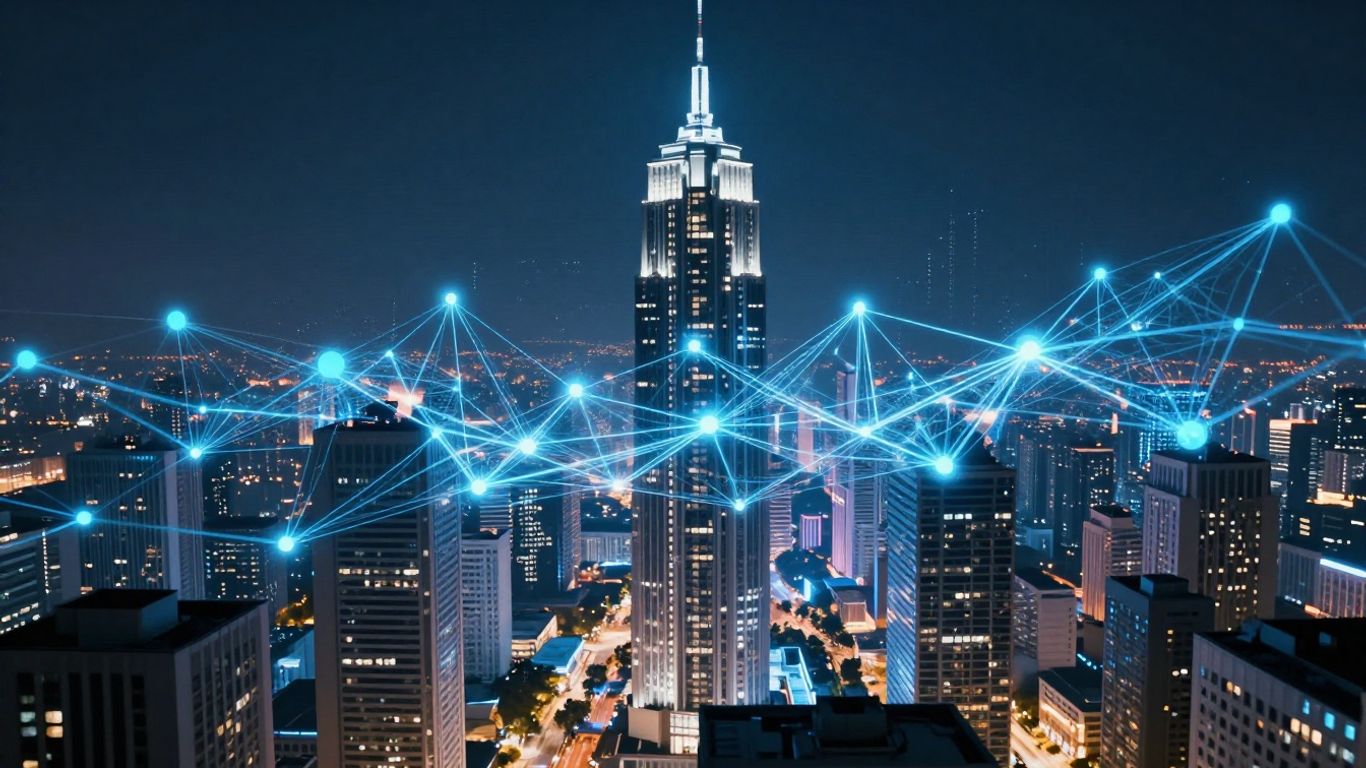 Blockchain transforming insurance industry cityscape