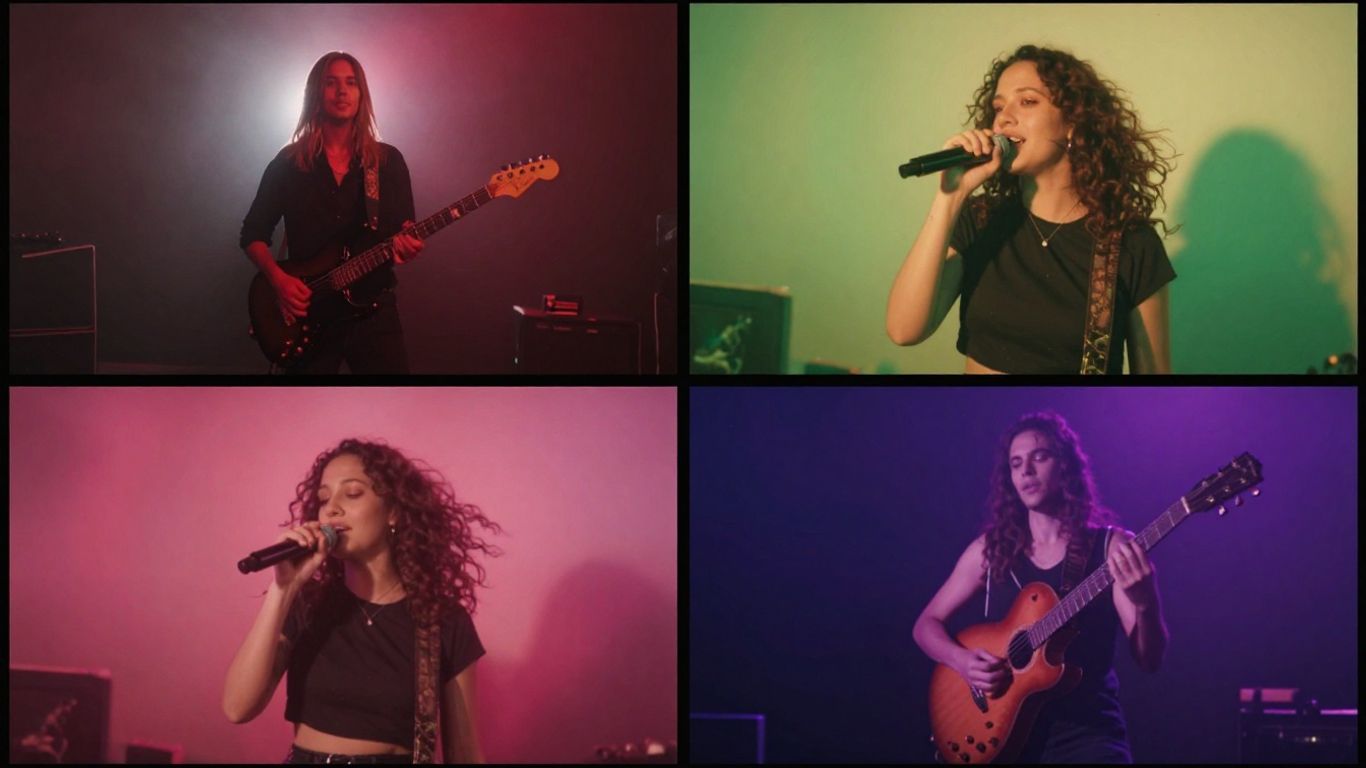 Music video aspect ratios: vertical vs. horizontal formats.