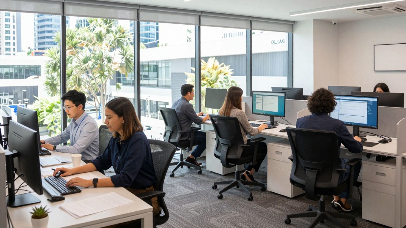 Brisbane office with professionals and advanced technology.