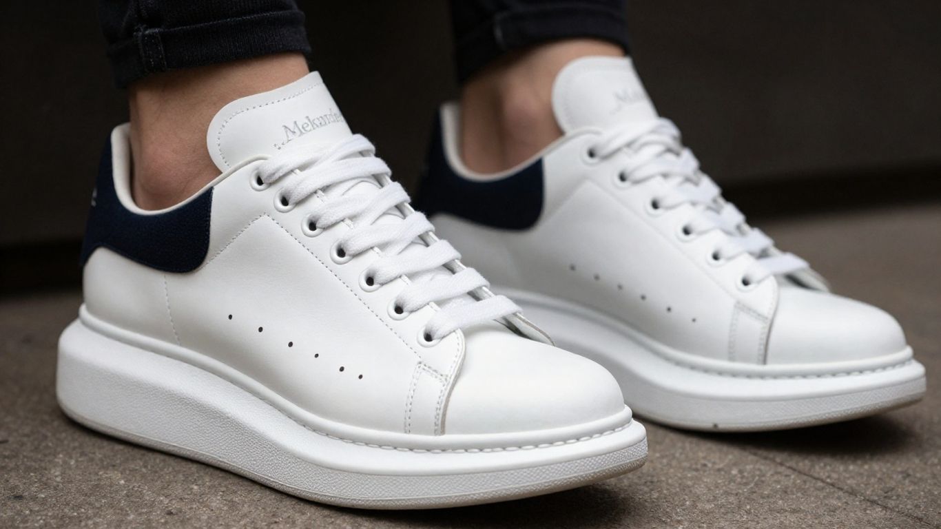 Sneakeri Alexander McQueen eleganți și moderni.