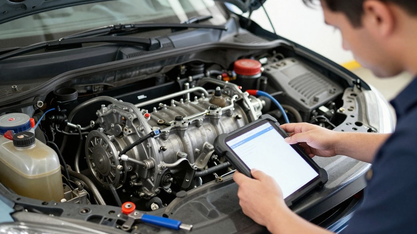 Gearbox inspection in an Australian workshop