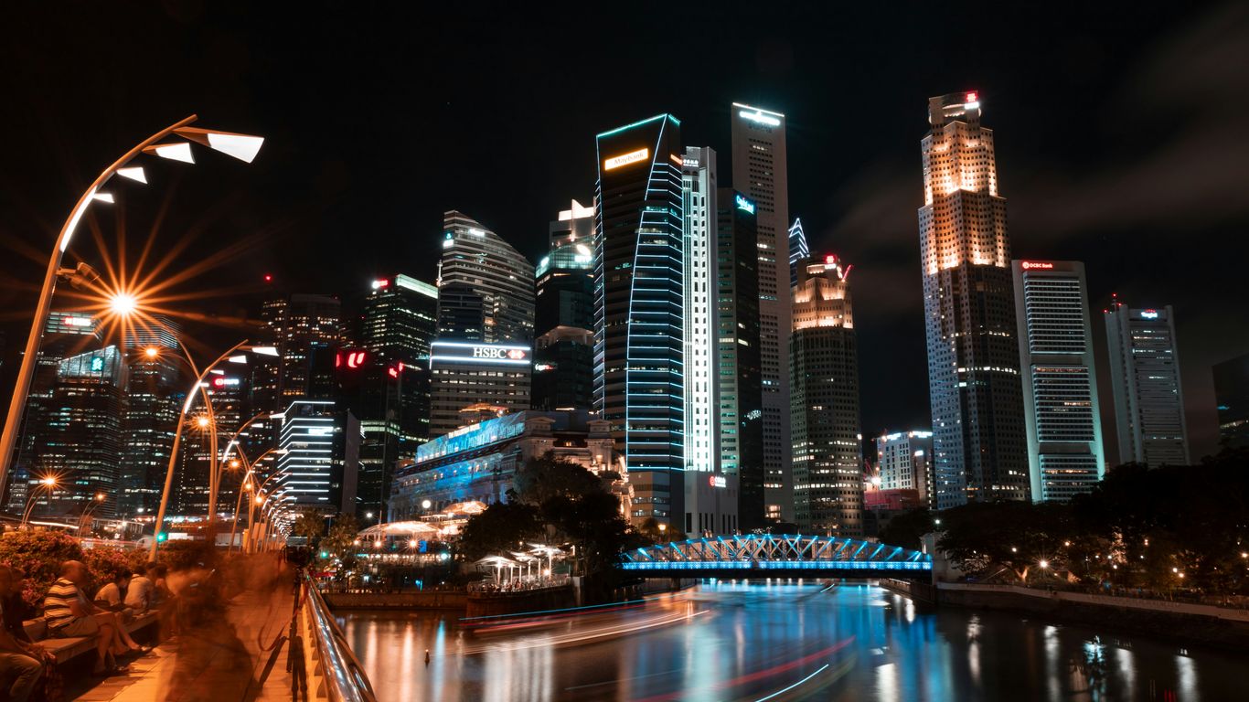 lighted high rise building during nighttime