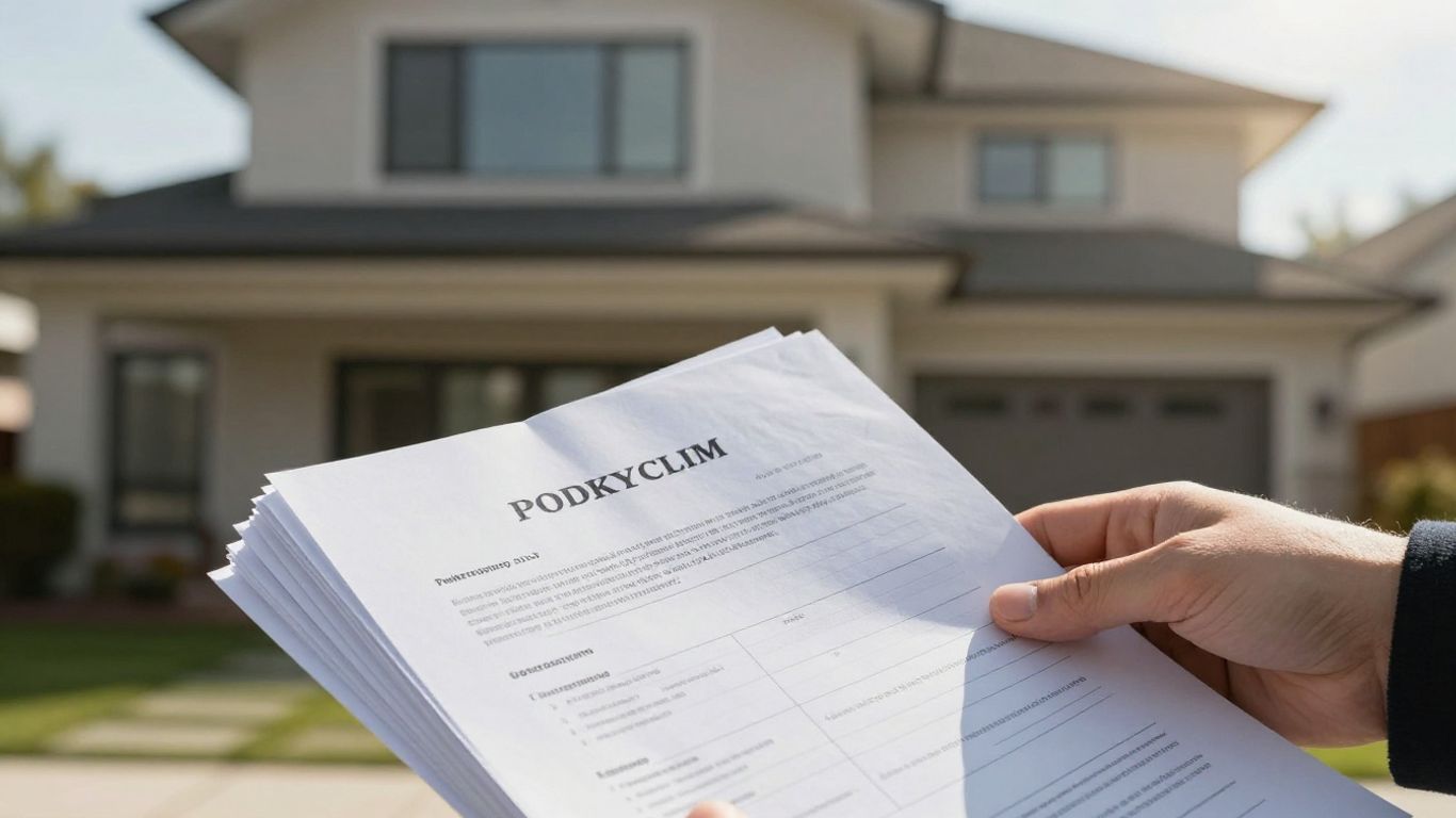 Phuket property documents and house exterior.