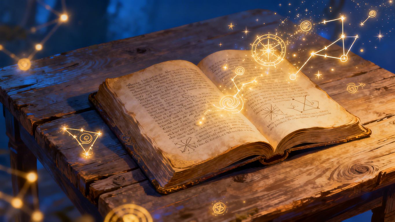 一本古老神秘的命運之書