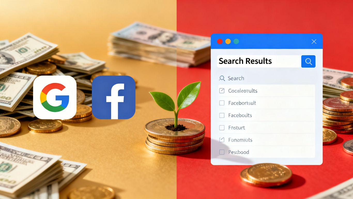 Google vs Facebook vs LSA: Where Shade Companies Put Their First $3K
