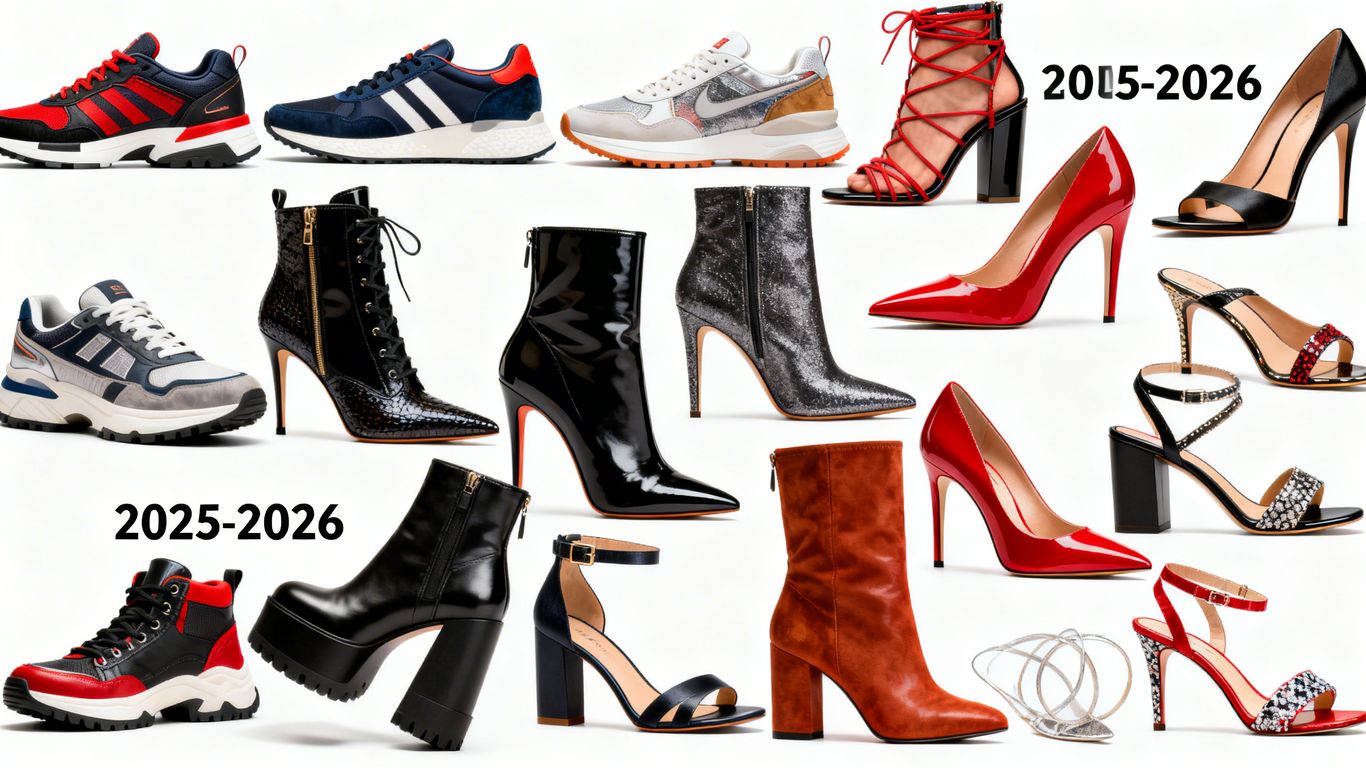 Stylish footwear trends for 2025-2026.