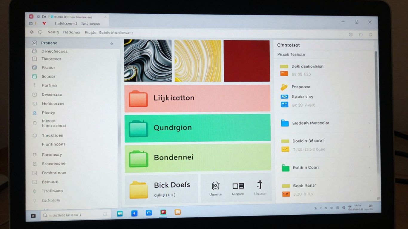 A clean digital dashboard interface