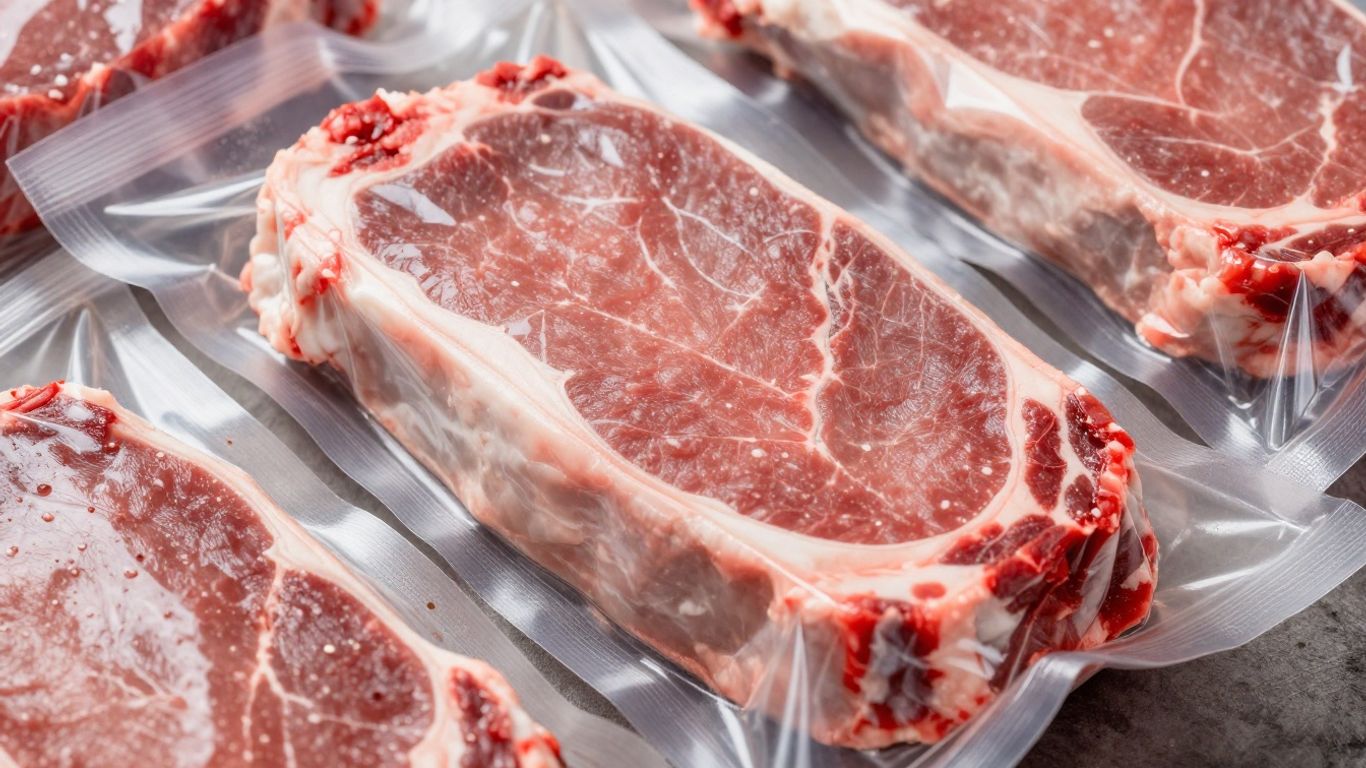 การซีลเนื้อวัวและเนื้อหมูเพื่อยืดอายุ