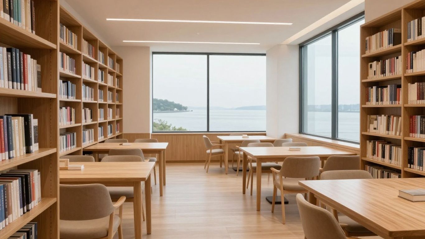 Creative library study area