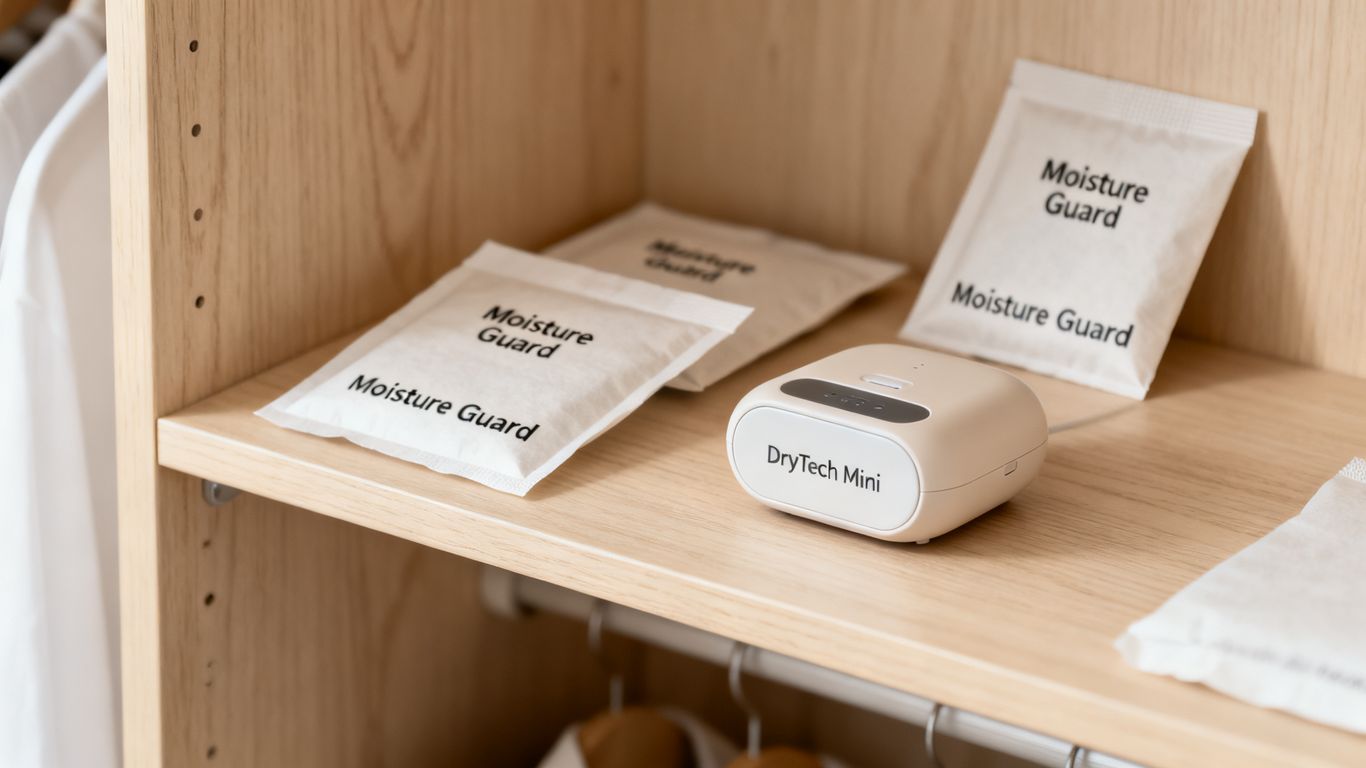 Various moisture control devices