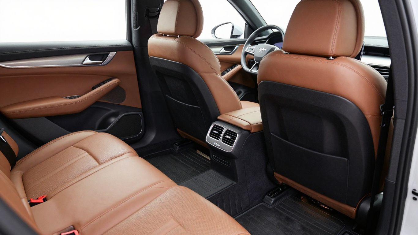 Interior cabin with organizers