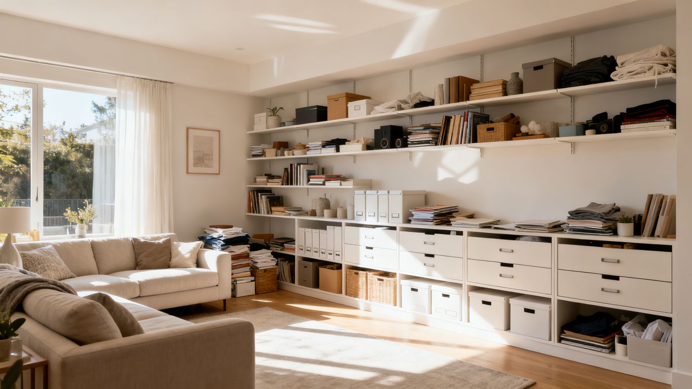 告別雜亂,迎接清爽的居家收納改造前後對比