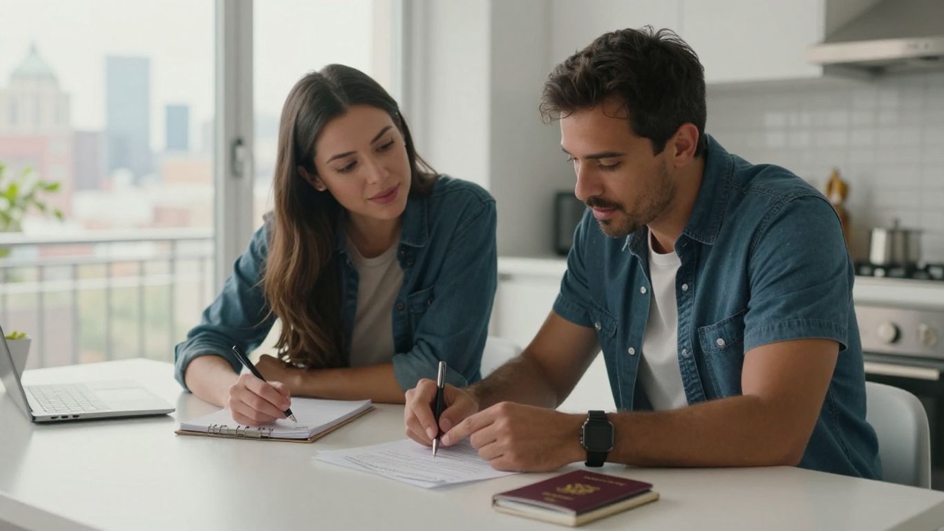 Assignee and family preparing for relocation