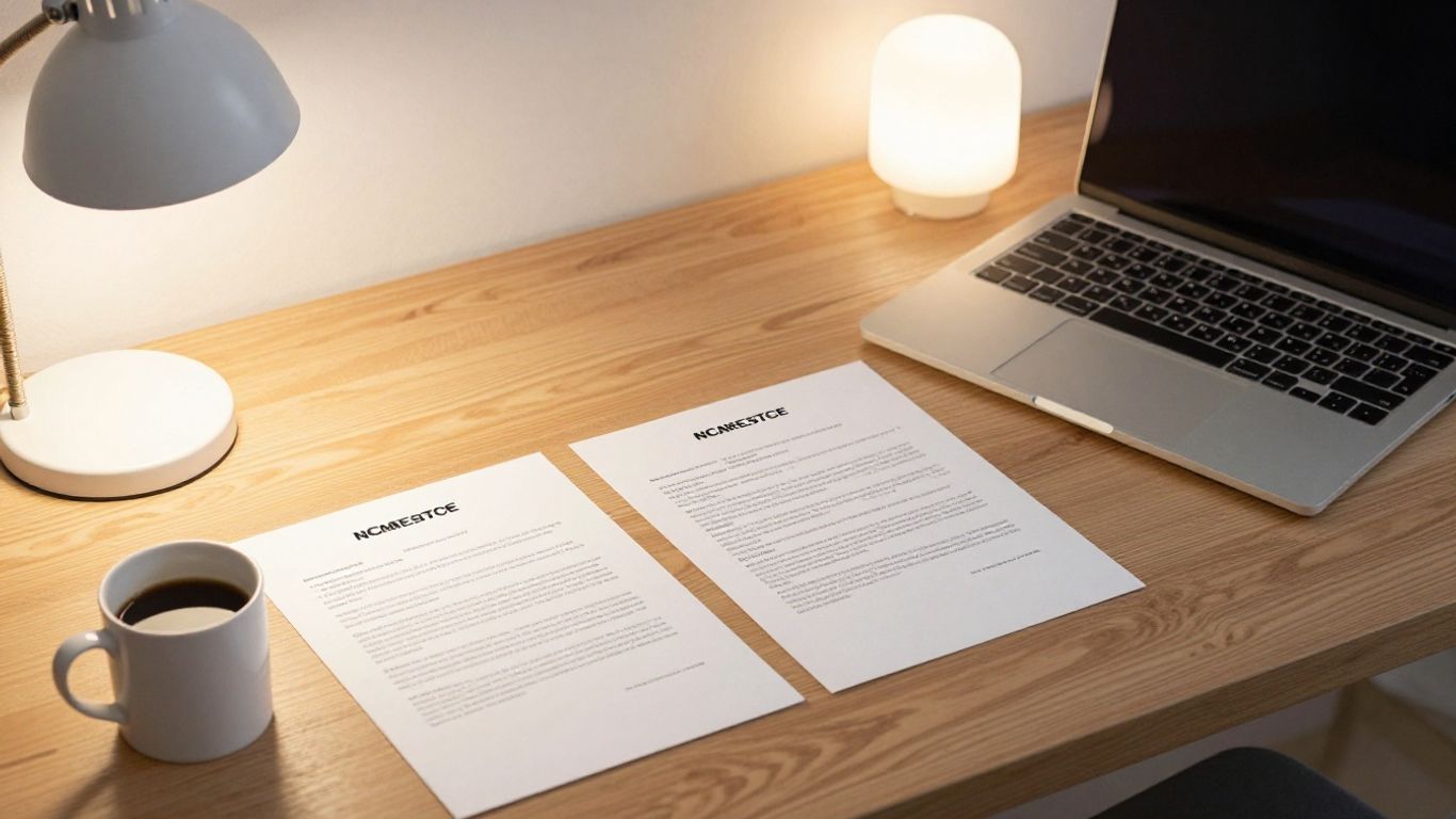 An open-ended real estate contract being reviewed