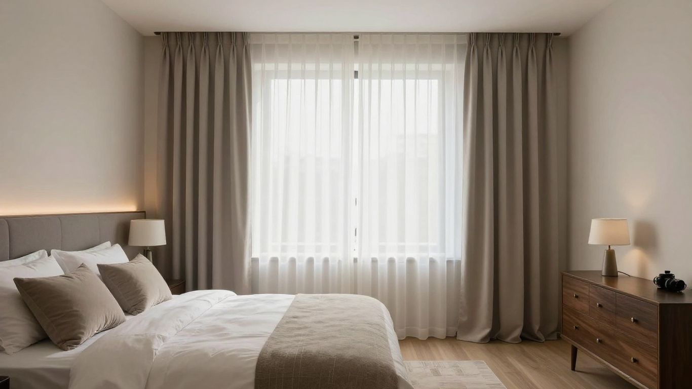 blackout curtains window treatments cost airbnb