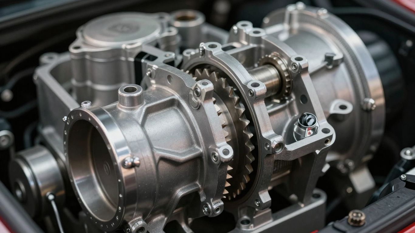 Mini Cooper S gearbox detail
