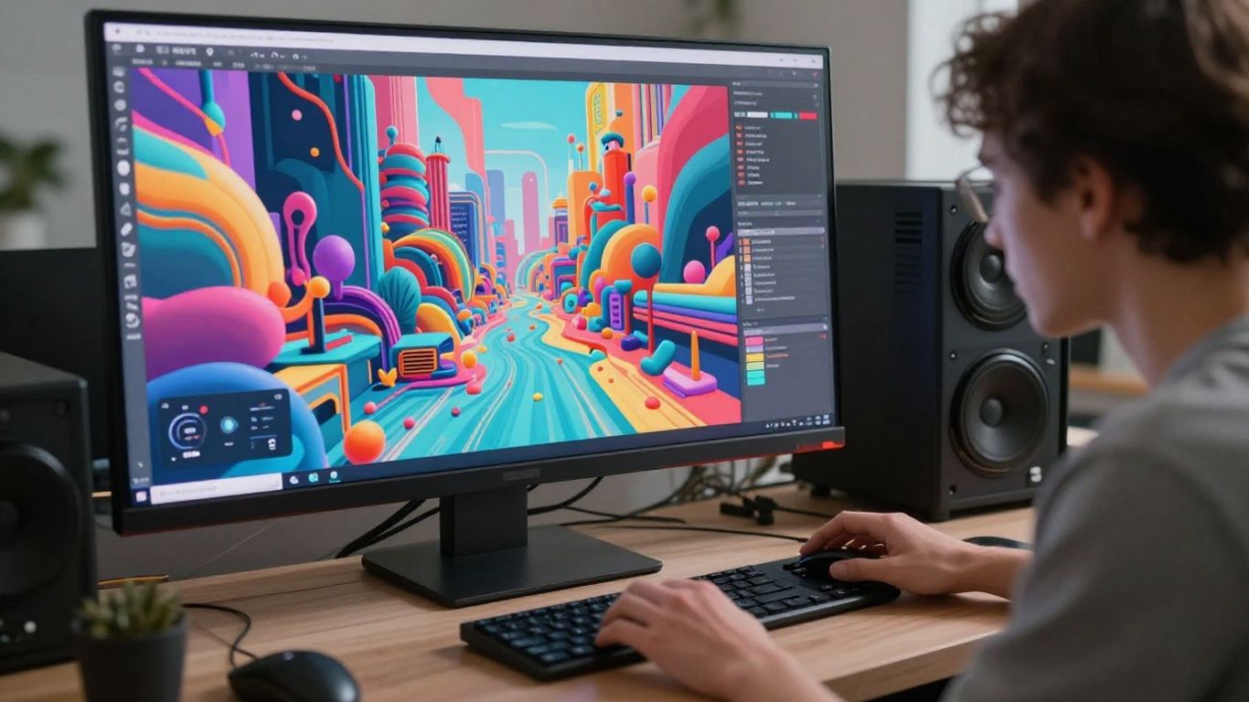 AI music video creation workflow visual elements