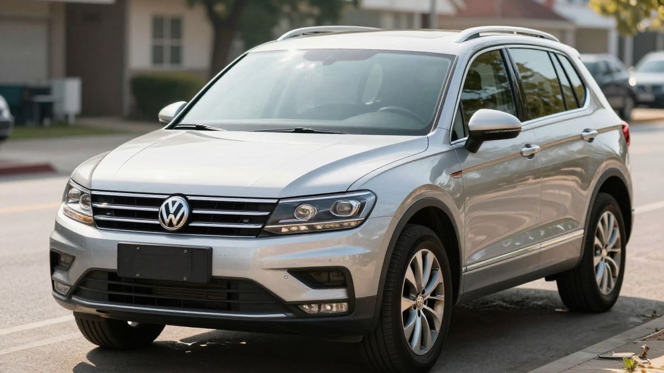 Volkswagen Tiguan parked on a street