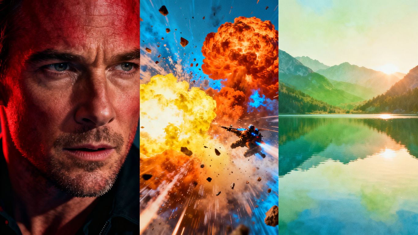 Collage of three Prime Video movie posters.