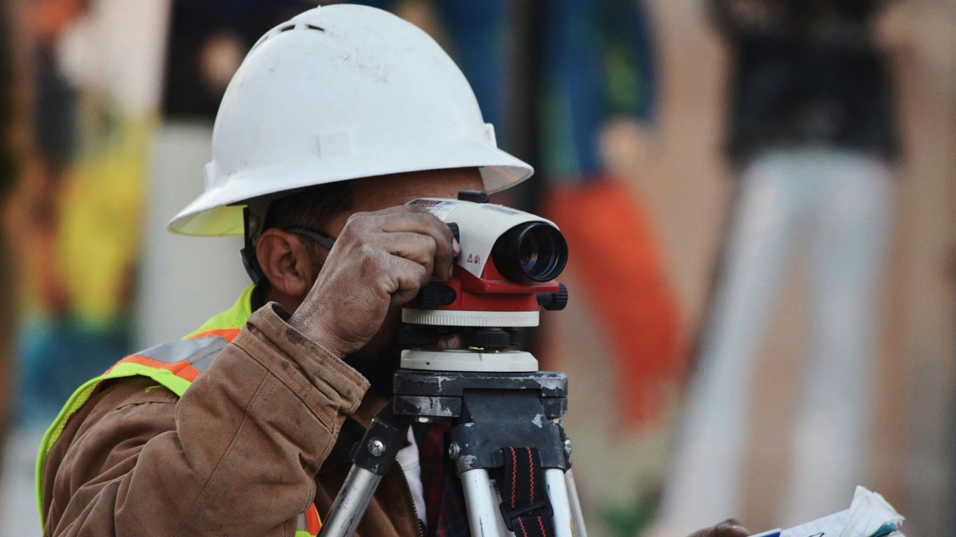 Autonomous surveying robot on construction site