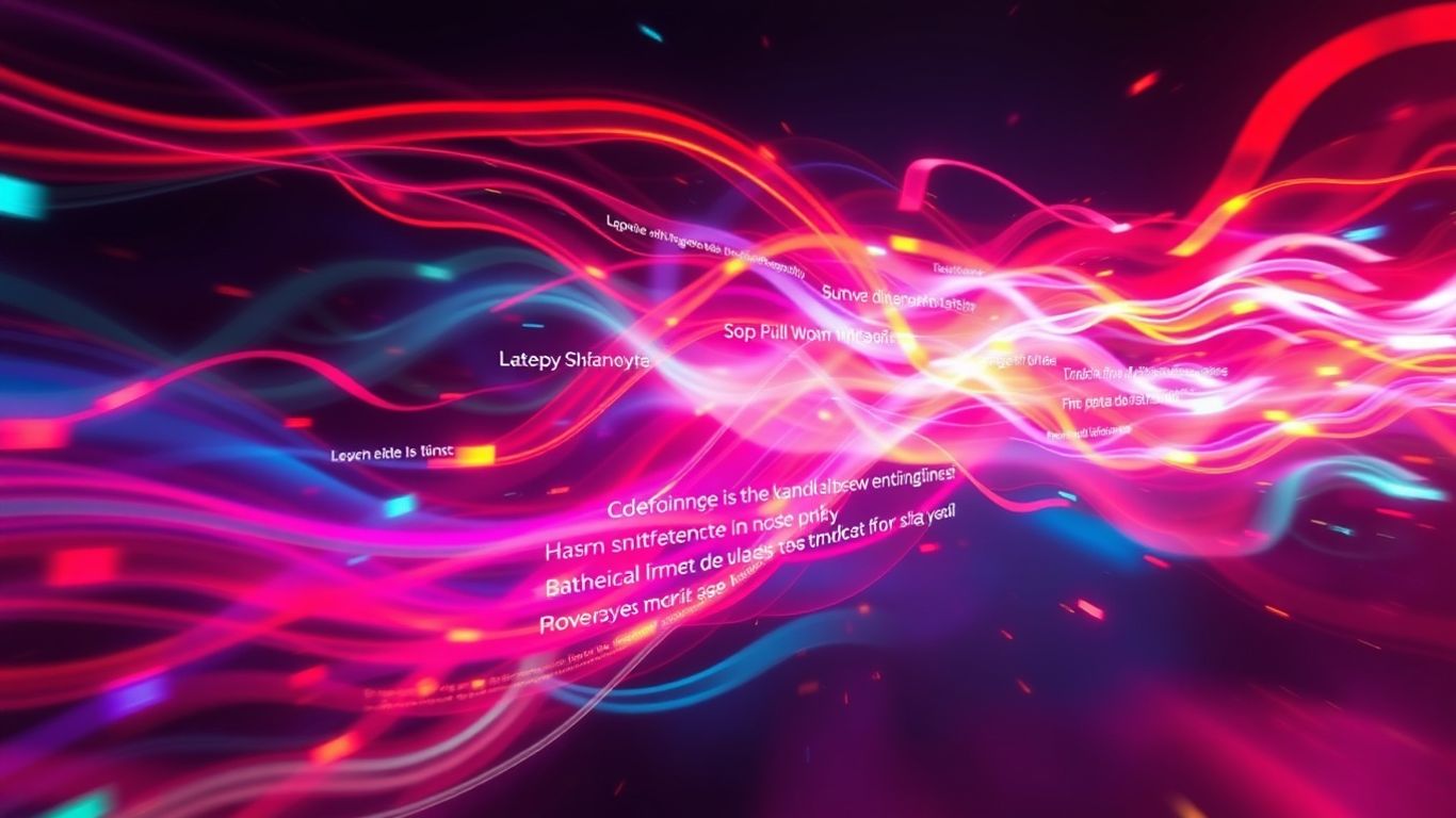 AI music video with dynamic visuals and integrated lyrics.