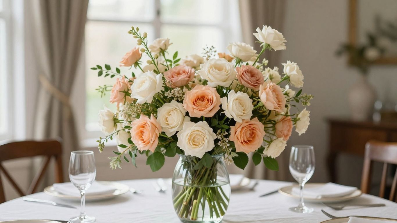 Seasonal bouquet arranged for a heartfelt occasion