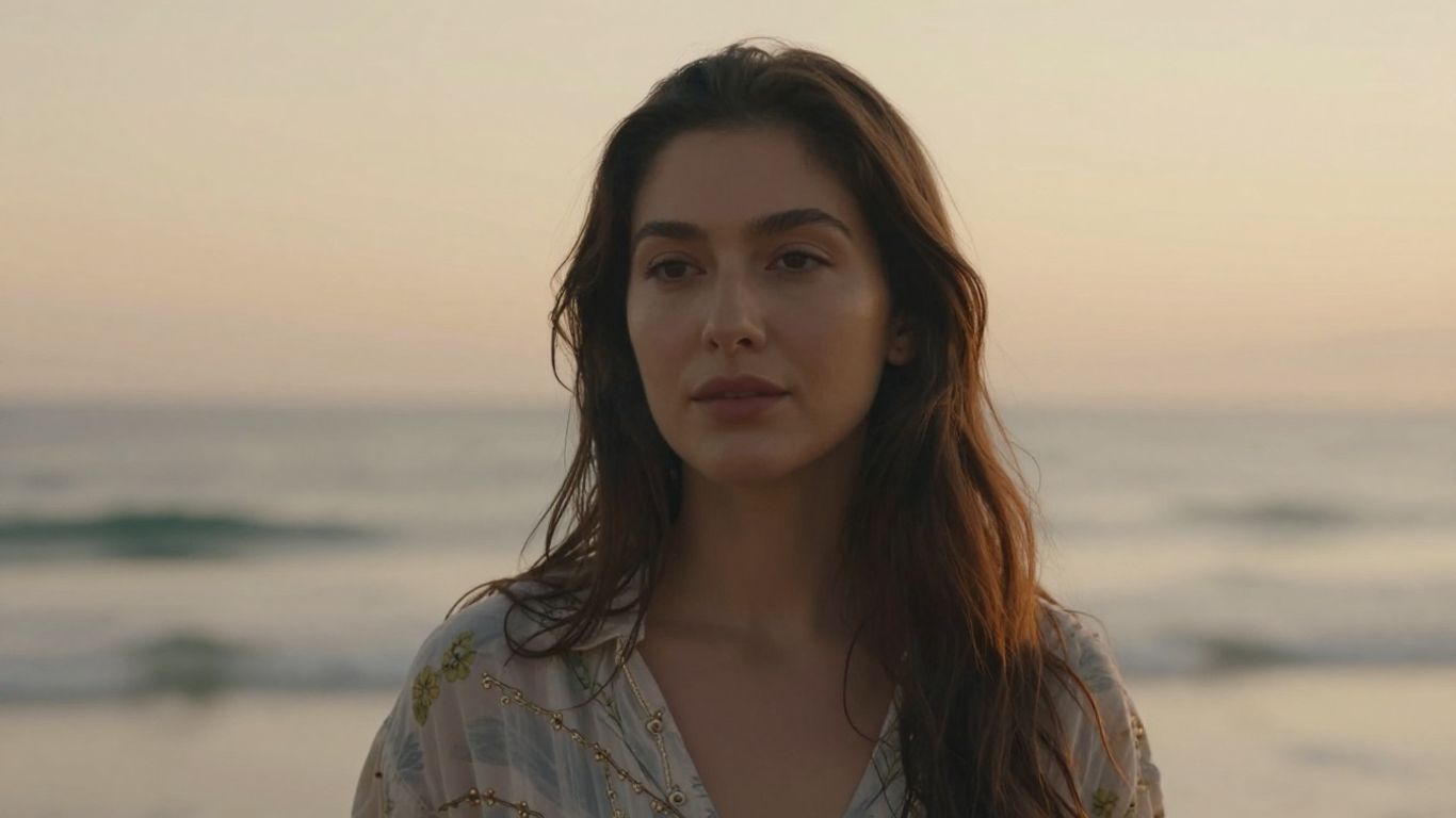 Woman experiencing calm during menopause with BHRT.