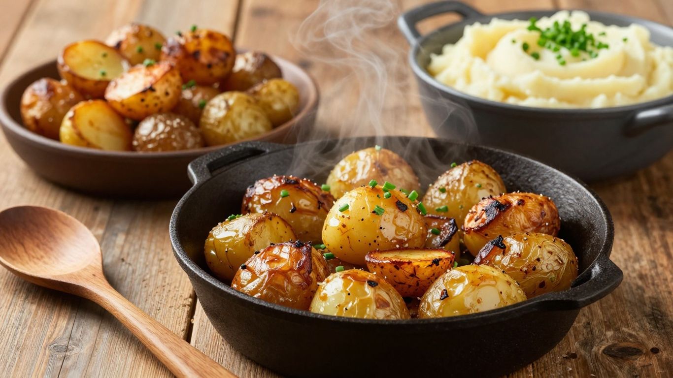Biologische Mona Lisa aardappelen, stamppot en ovenaardappelen