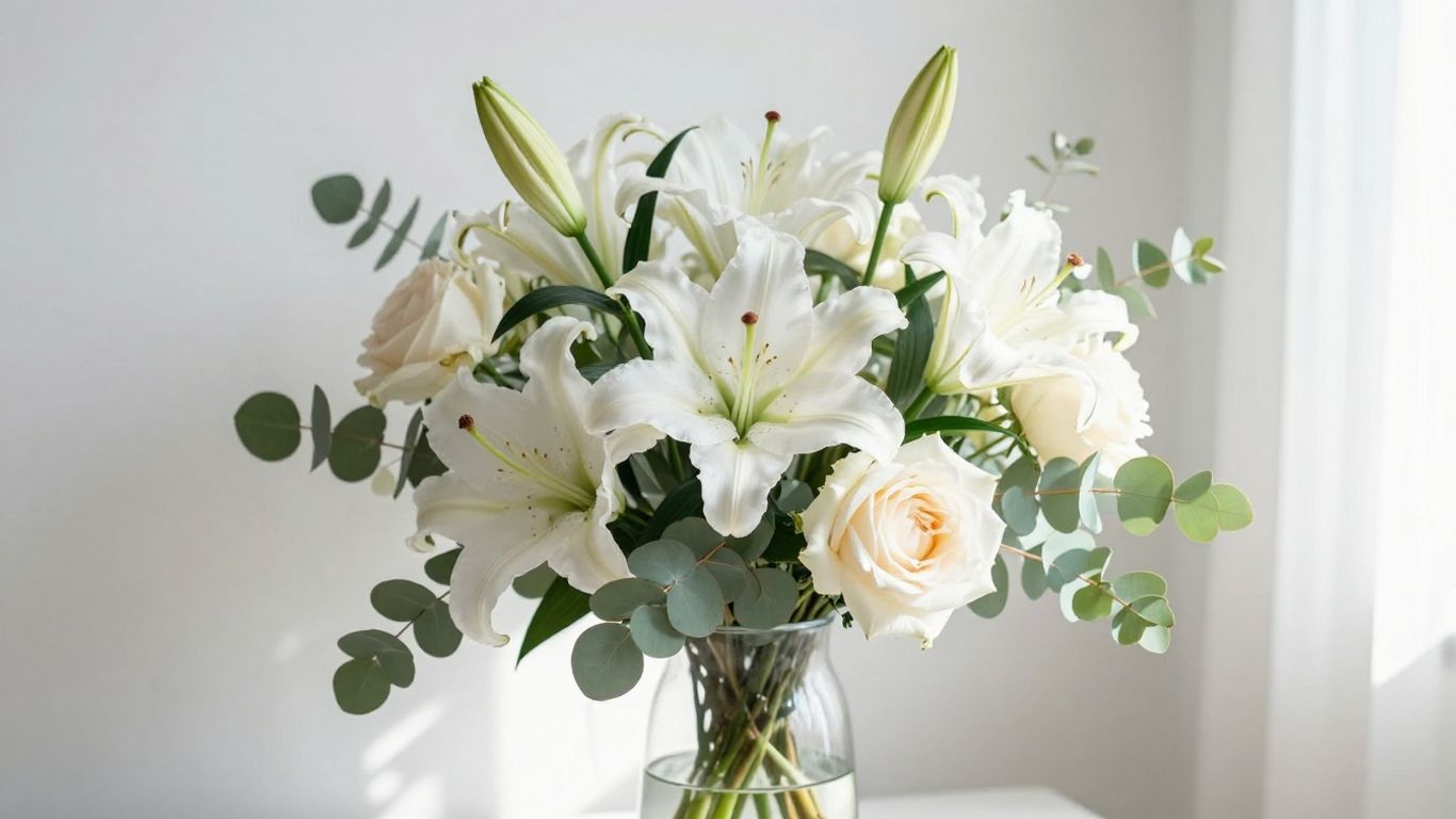 Floral tribute arrangement