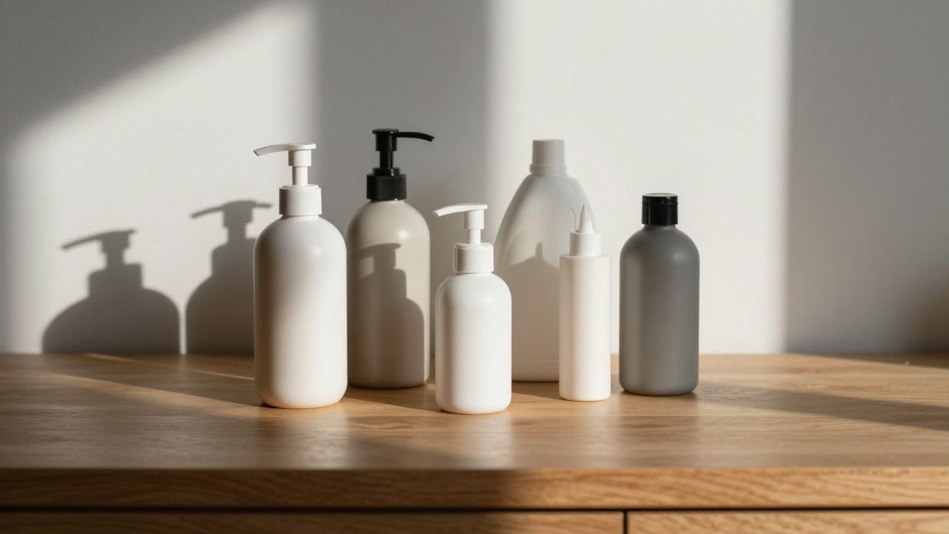 Hands holding a variety of lubricant types