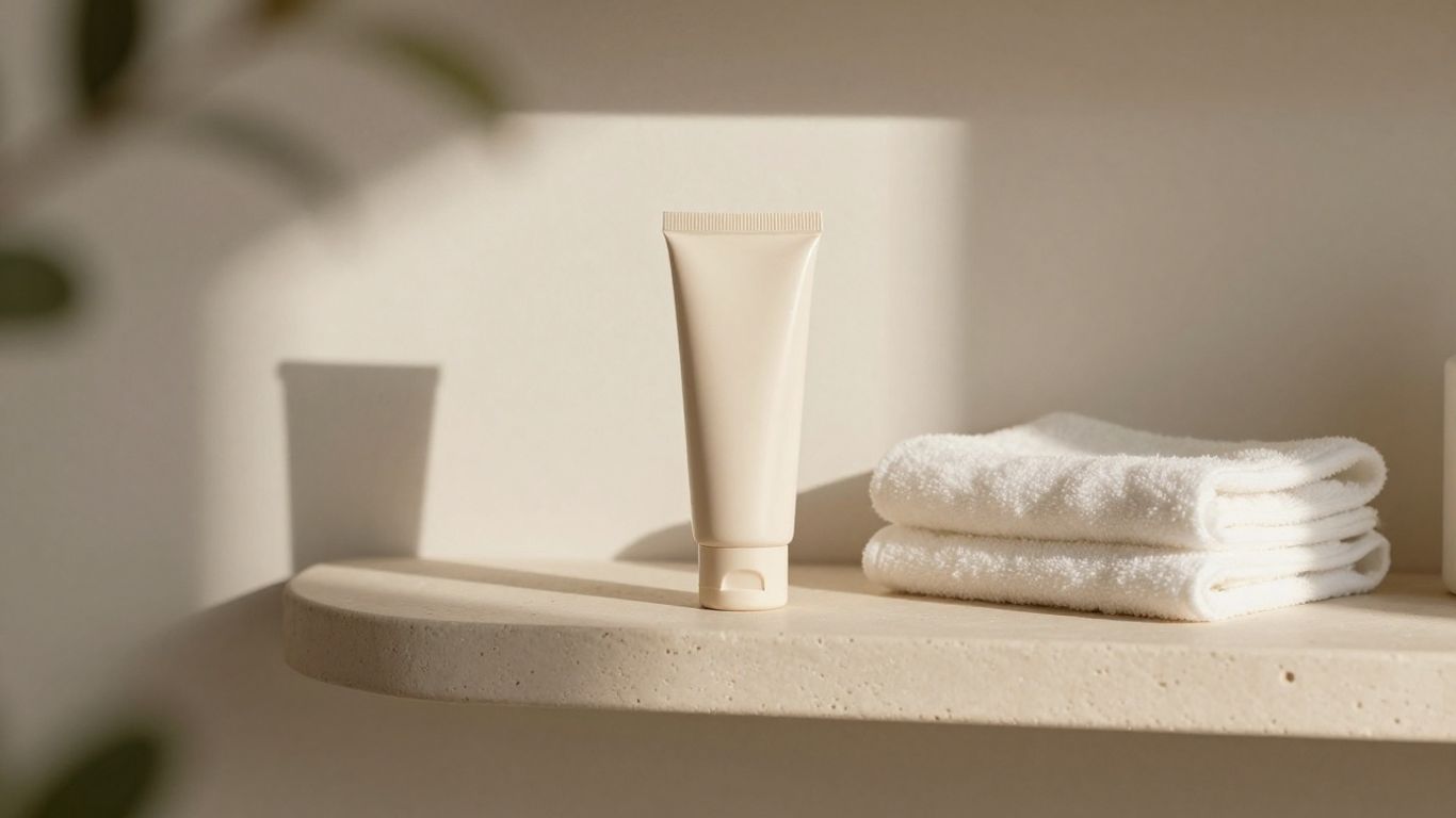 Soft skincare routine with azelaic acid