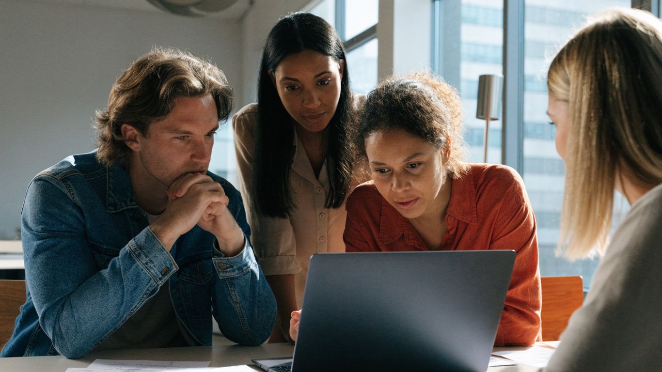 Revenue team reviewing a customer journey