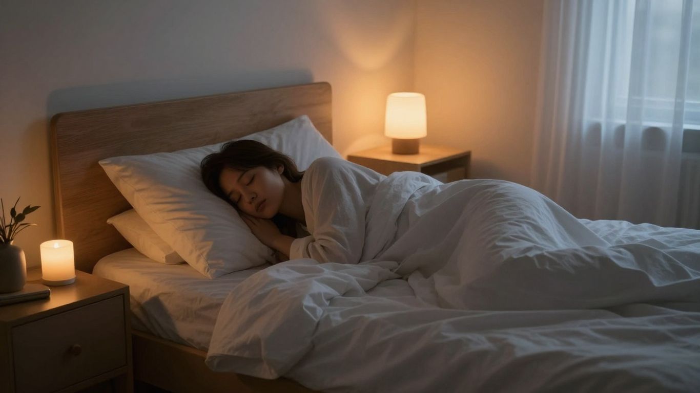 Sonnenaufgangssimulator im Schlafzimmer