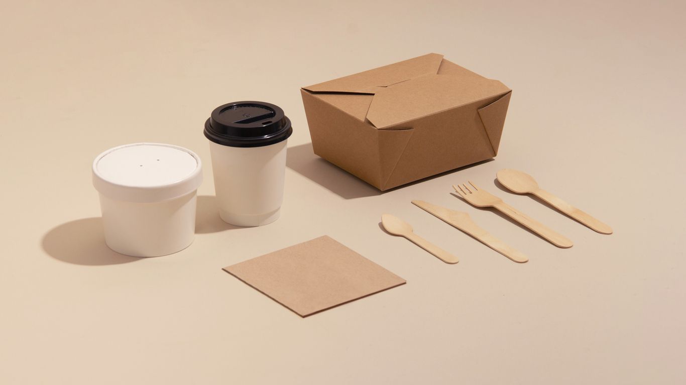 Export cartons protecting packaged noodle products