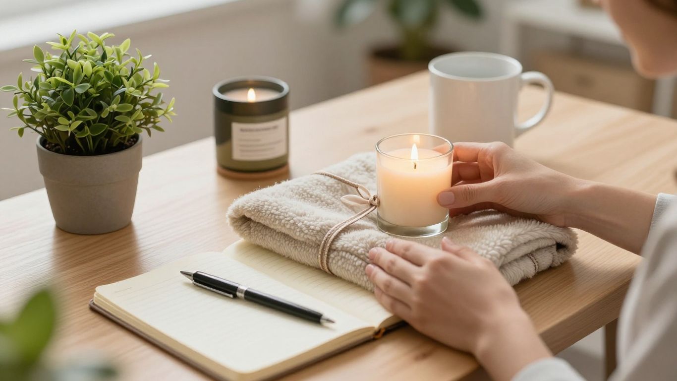 Thoughtful gifts on a therapist