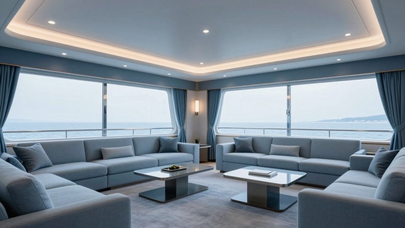 Interior view featuring curated minimalism