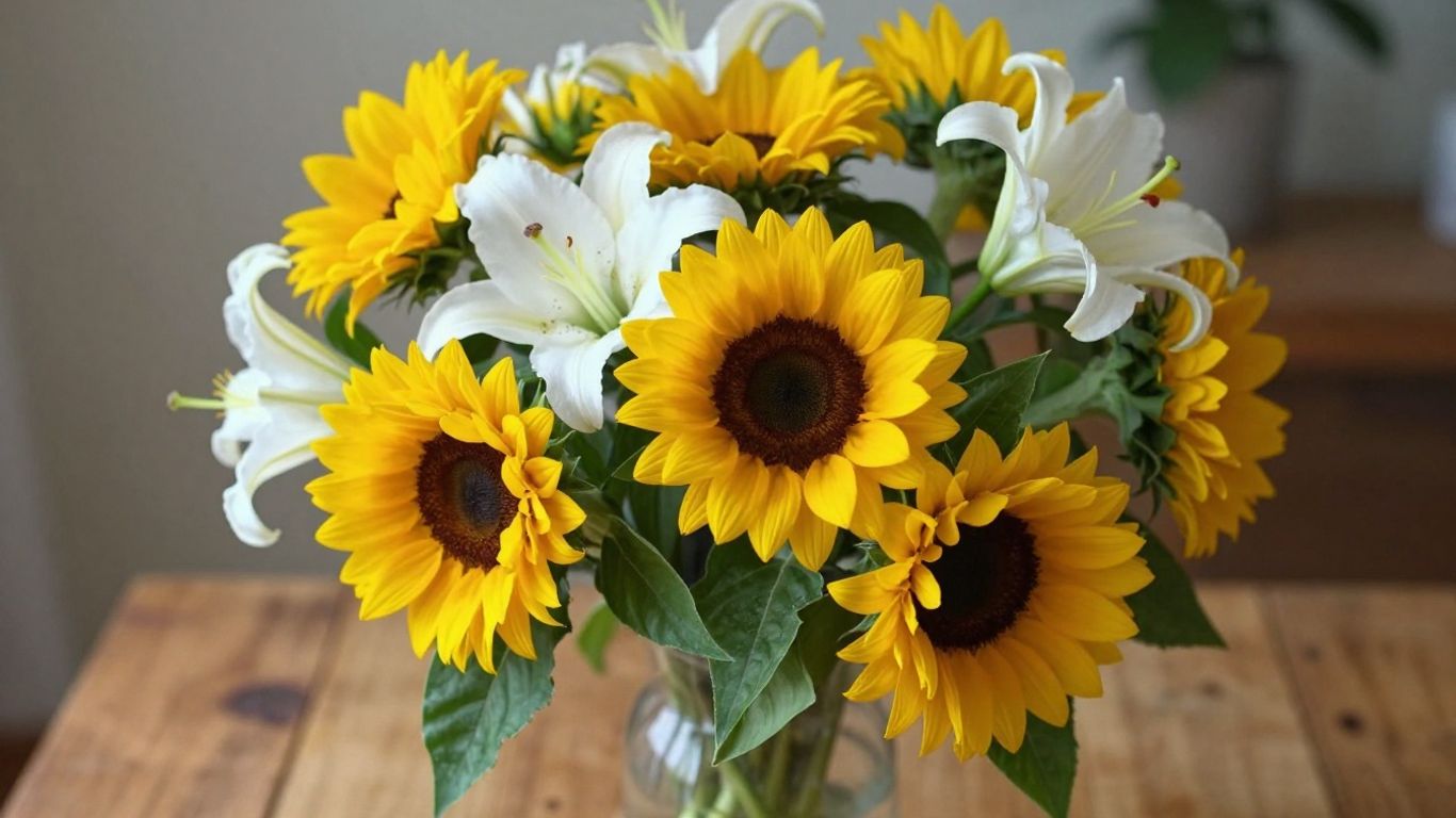 Healing flowers bouquet for a sick mum in Seabrook.