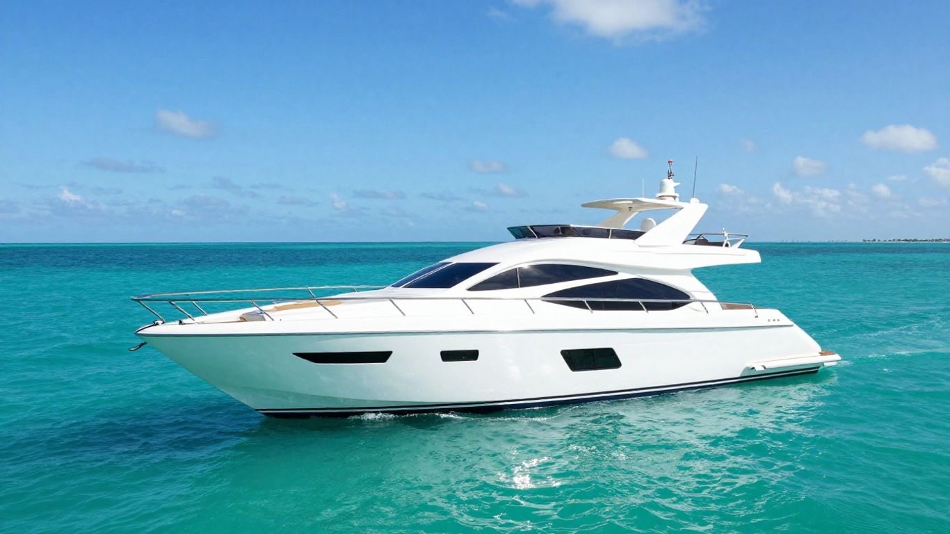 Luxury yacht sailing in Florida waters