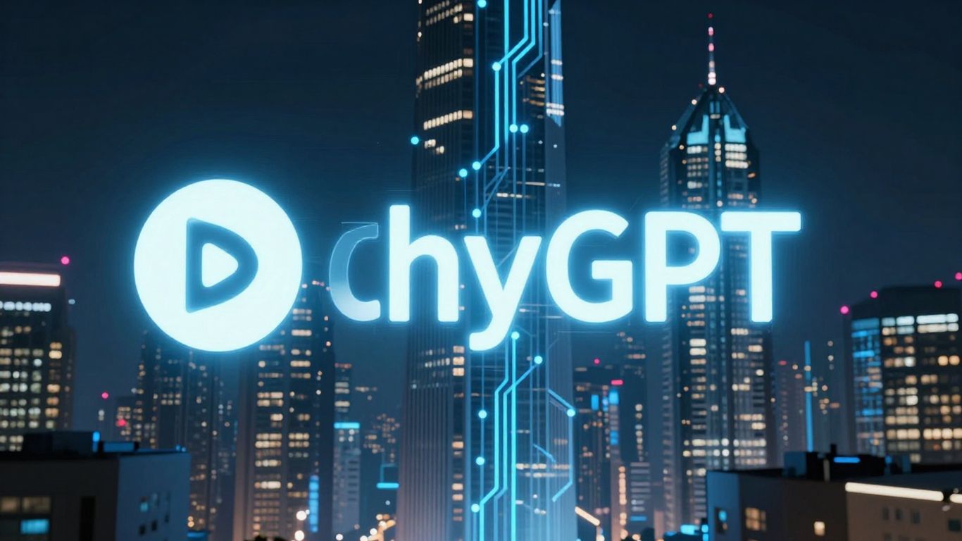 Cérebro digital com conexões brilhantes em cidade futurista.