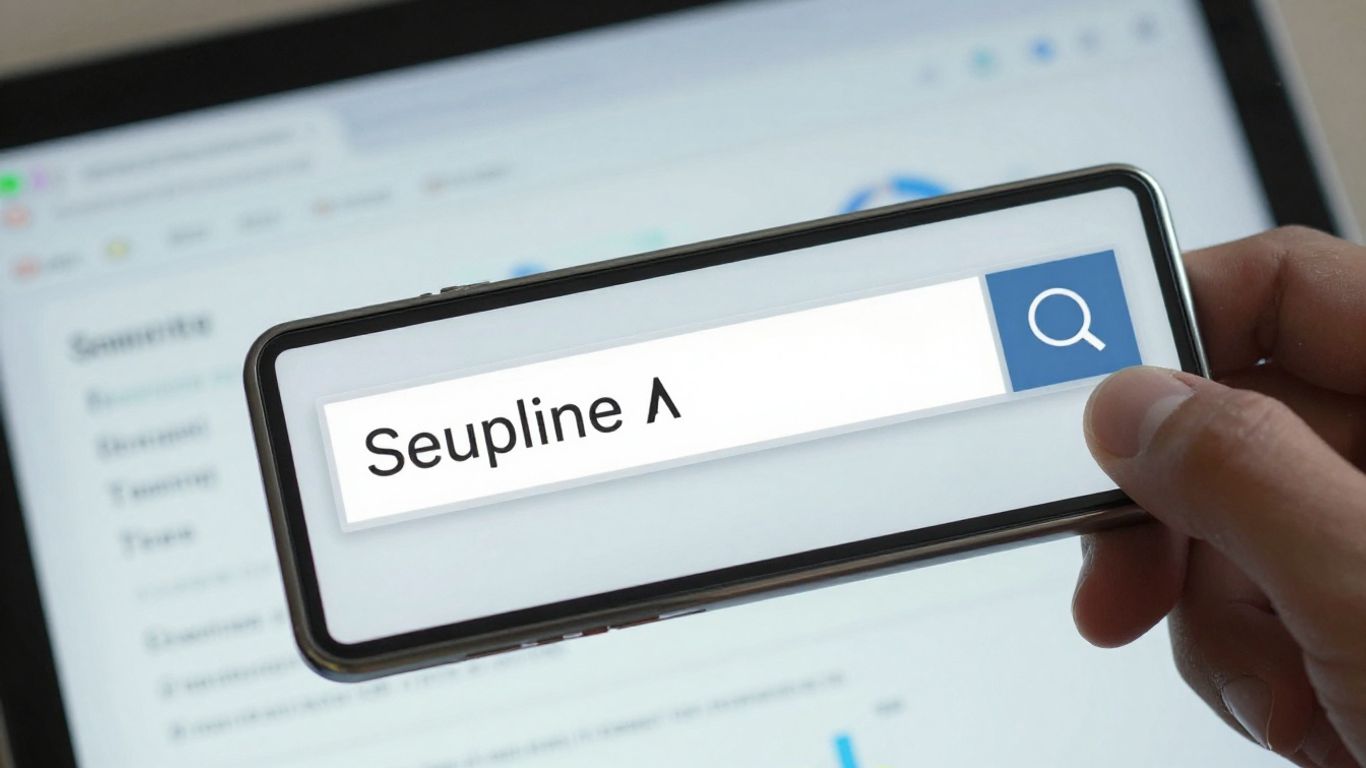 Google search bar with autocomplete suggestions