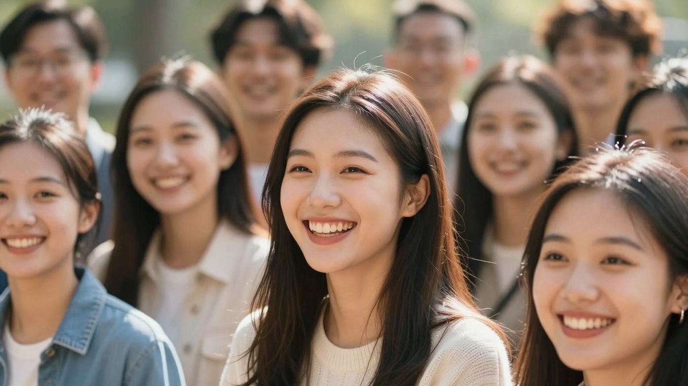 Personas sonriendo y compartiendo experiencias positivas.