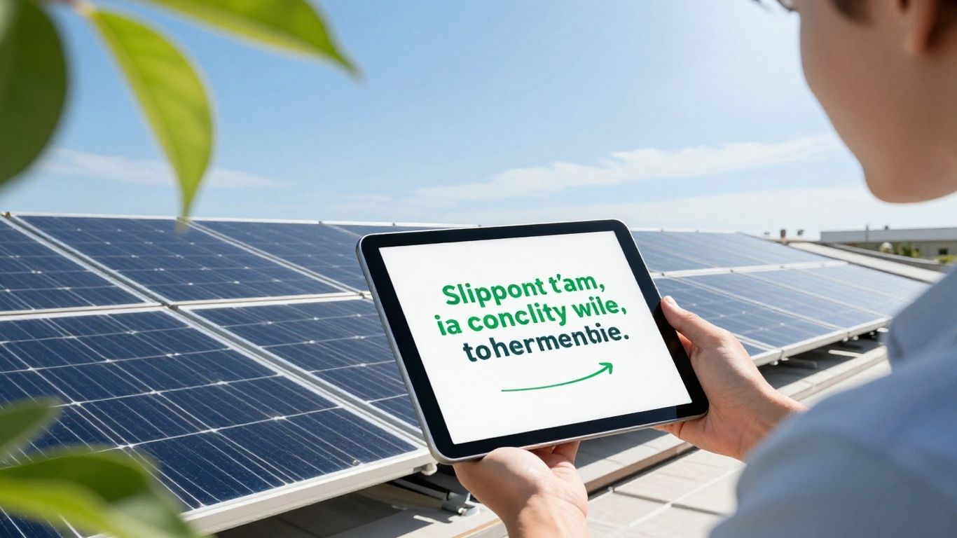 Australian home with solar panels and savings quote.