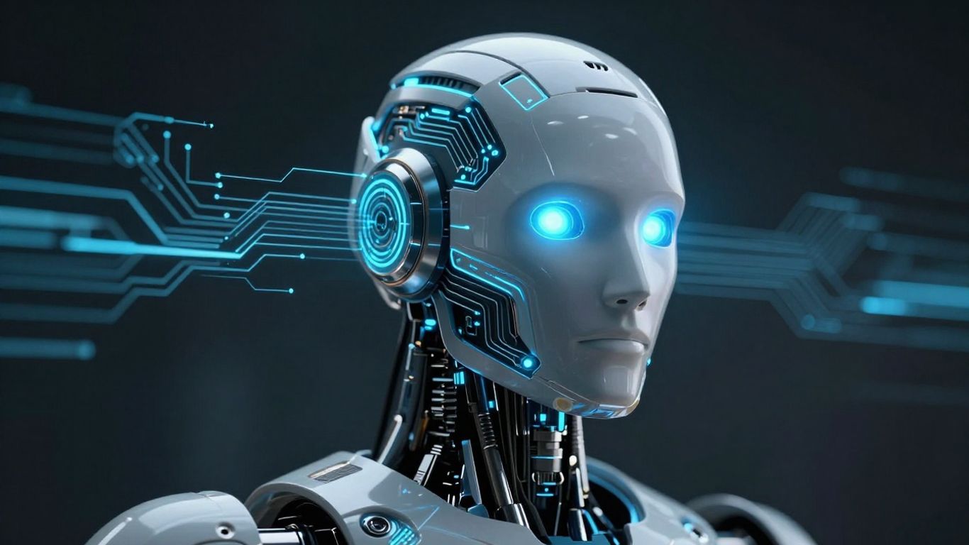 IA Grok futuriste