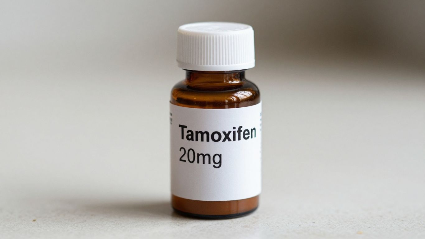 Tamoxifen 20mg prescription bottle