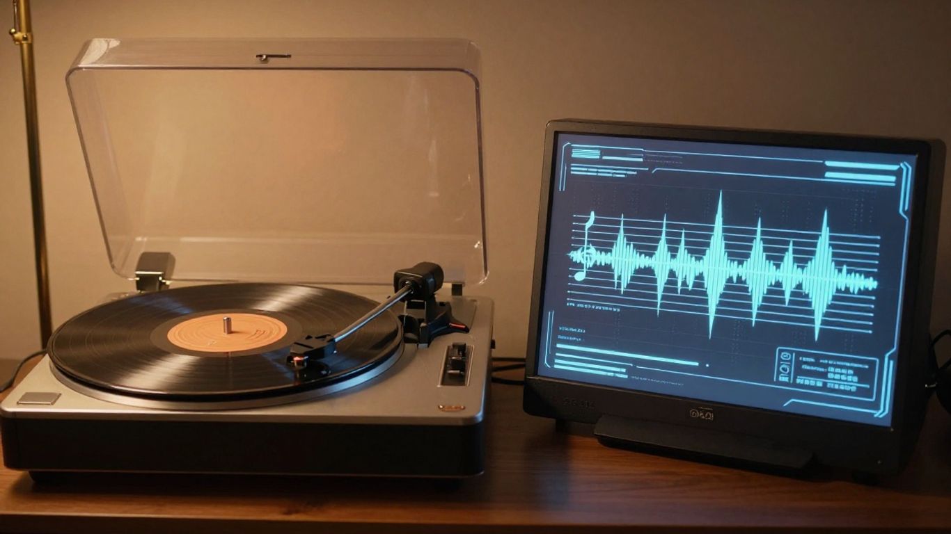 AI music generator versus stock music library comparison
