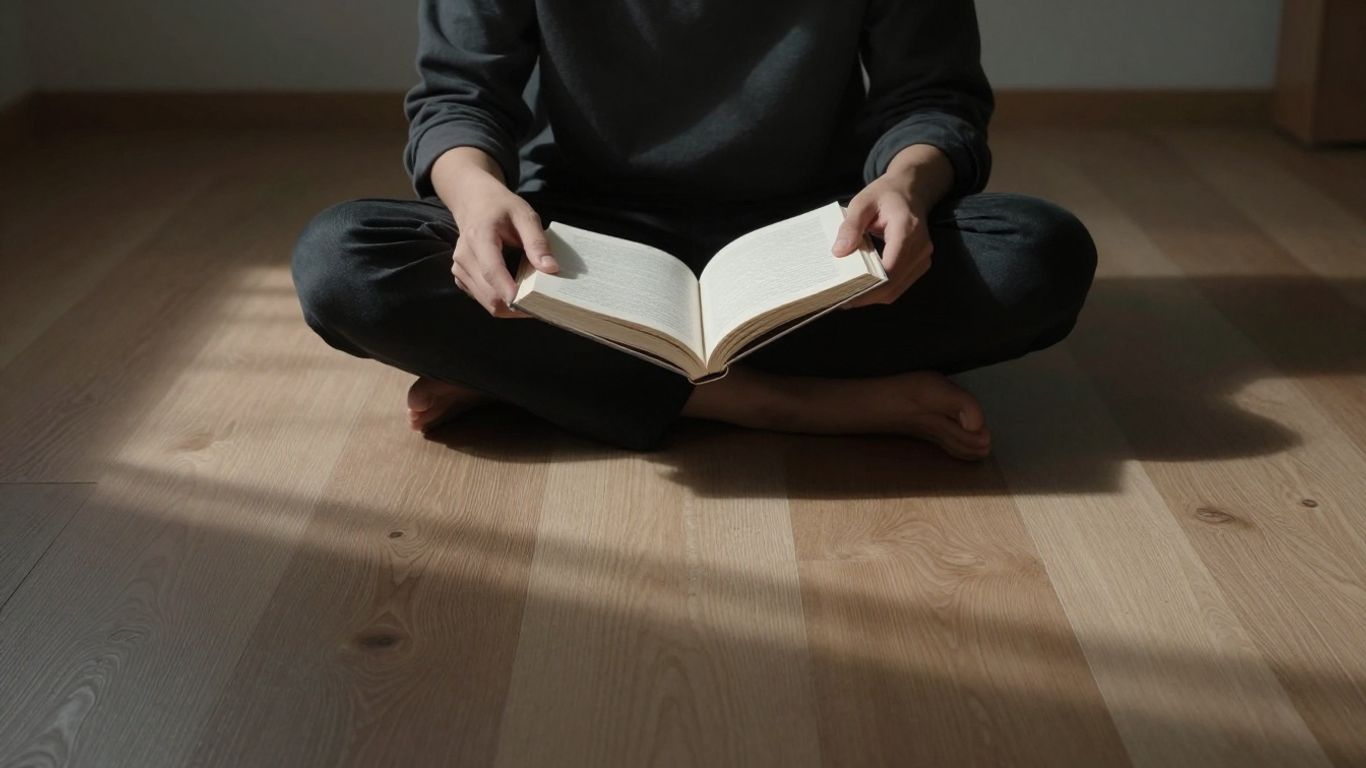 Numbness and stillness in a quiet room